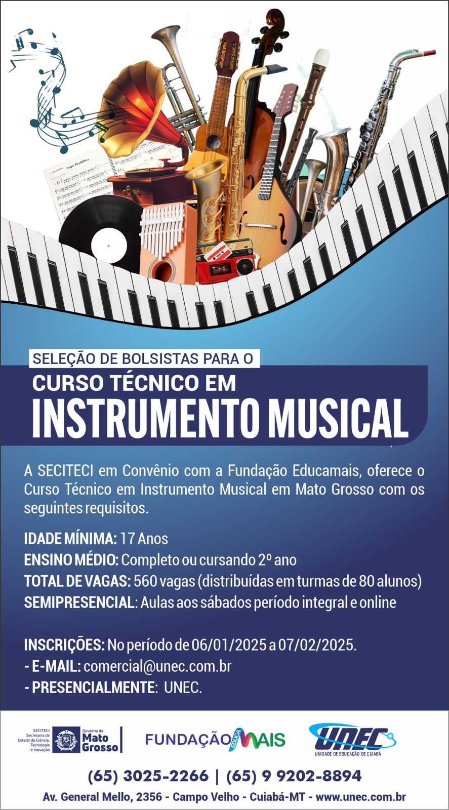 Curso Técnico em Instrumento Musical